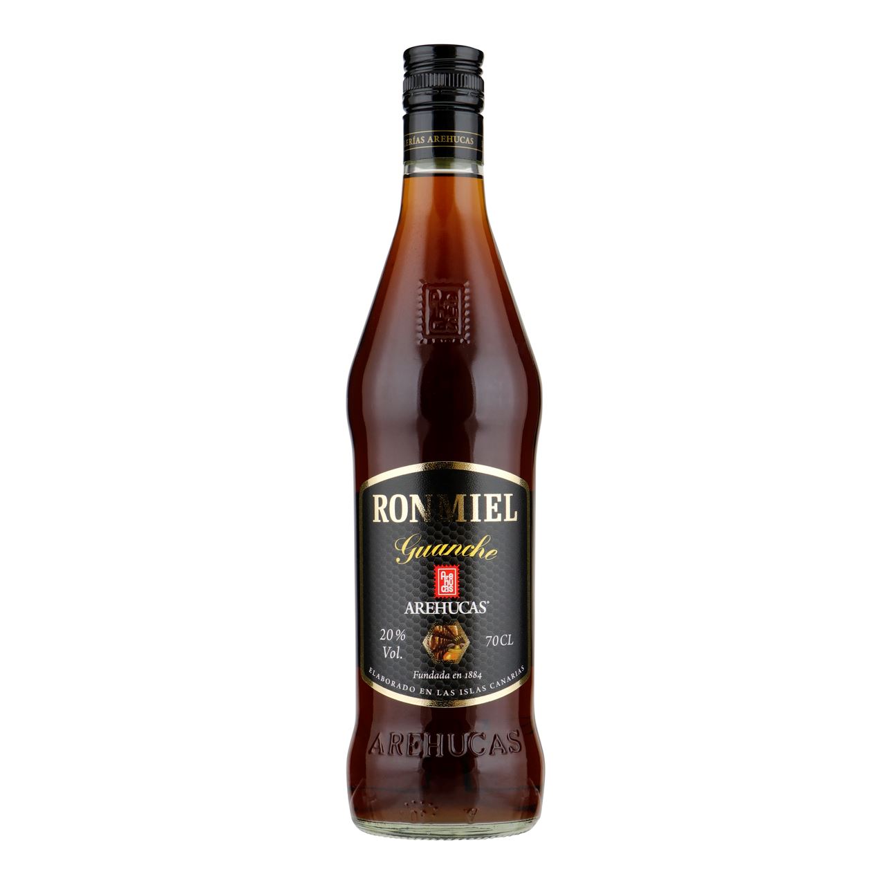 Ron Miel Arehucas Guanche 70 cl 20%