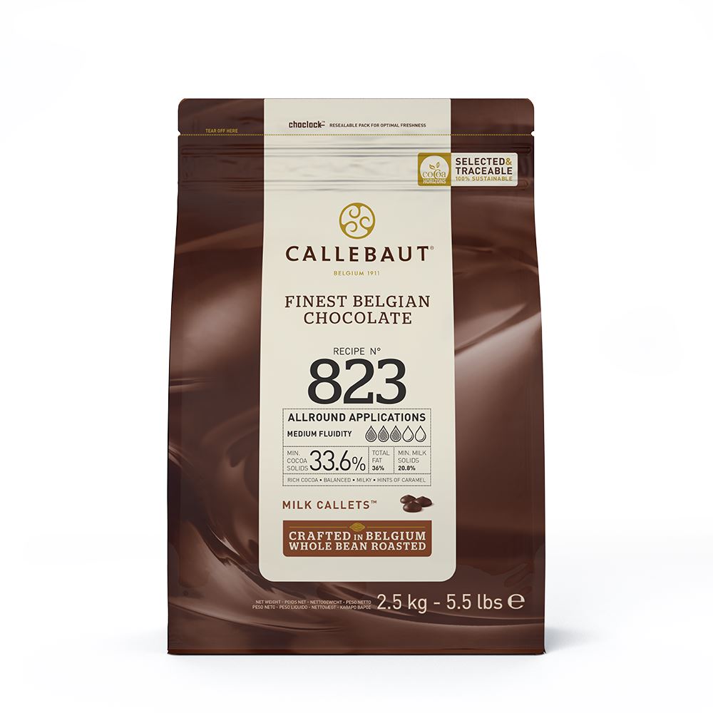 CALLEBAUT Callets Milk 33.6% 2.5 kg