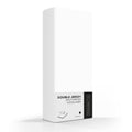 Romanette Fitted Sheet Split 180X200/220 White
