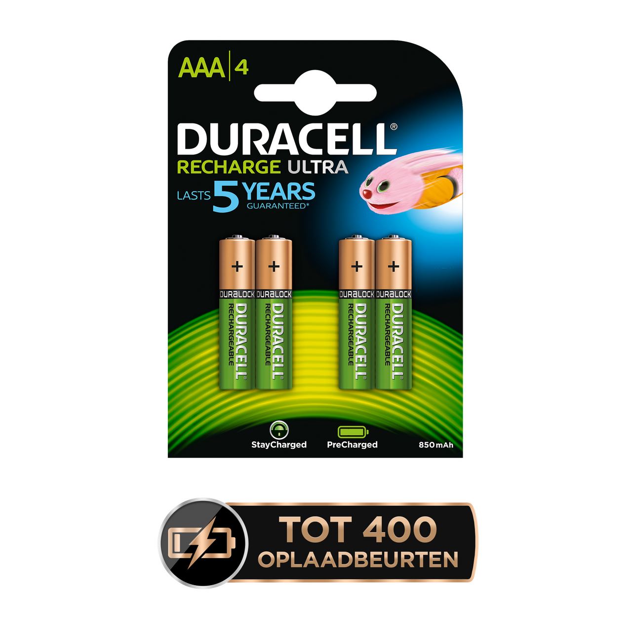 DURACELL Recharge Ultra AAA batteries 4 pieces