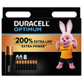 DURACELL Optimum AA Alkaline battery 8 pieces