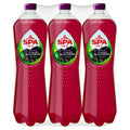 SPA Fruit Sparkling Fruity Soft Drink Cassis Blackberry 6 x 1.25 l
