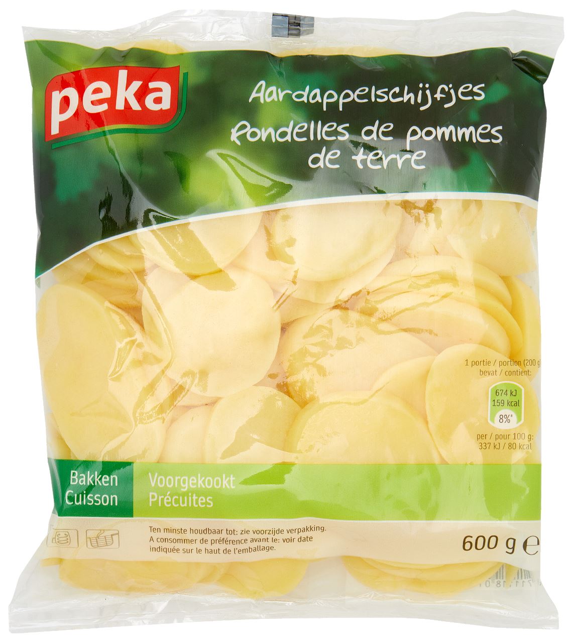 Peka Potato slices 600g