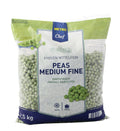 Medium frozen peas 2.5 kg