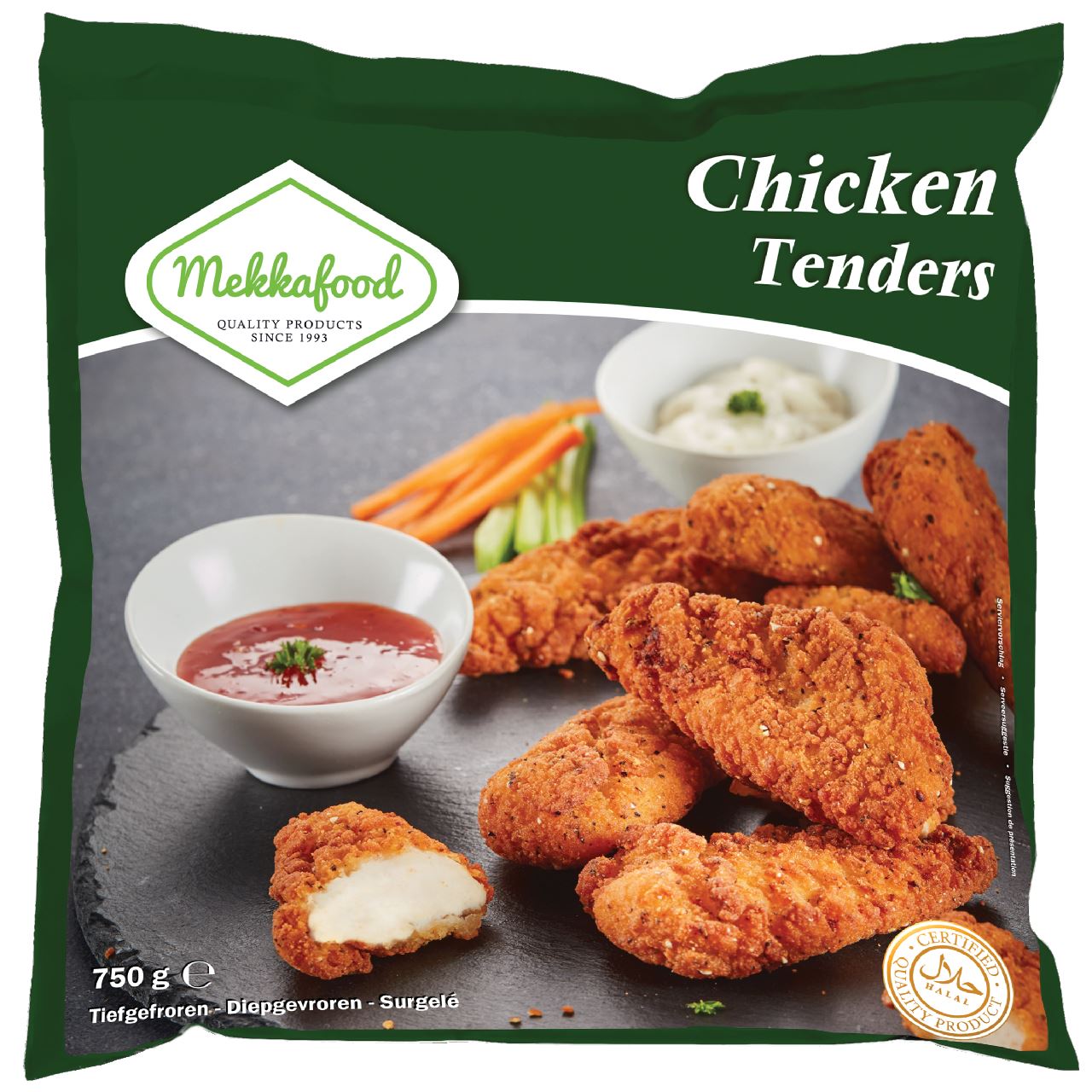 Mekkafood Chicken Tenders Halal 750 g
