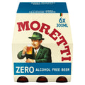 BIRRA MORETTI Italian Beer Zero Bottle 6 x 30 cl