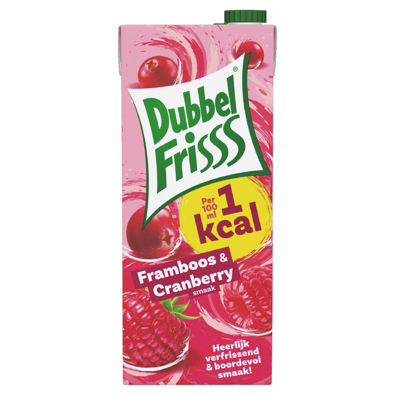 DubbelFrisss 1kcal Raspberry Cranberry 1.5 l