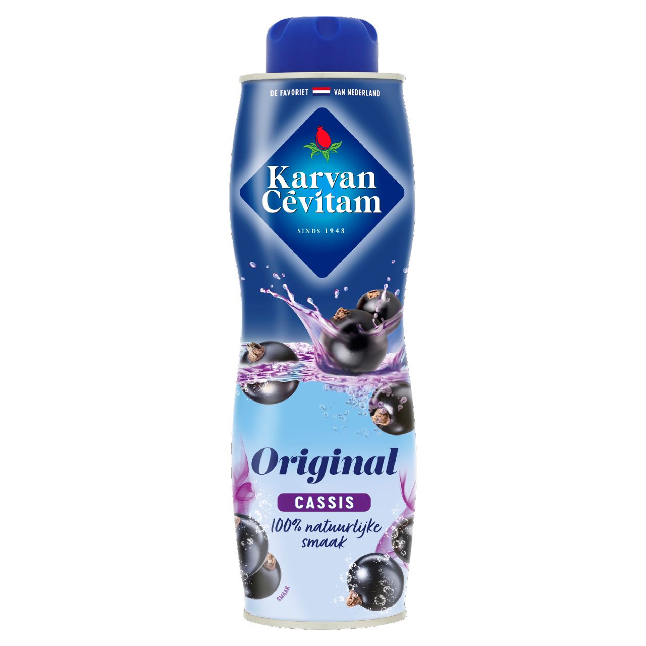 Karvan Cévitam Fruit Lemonade Syrup Cassis Original 60 cl
