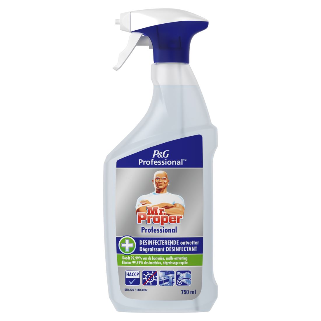 Mr. Proper Professional Spray Disinfection Degreaser 750 ml