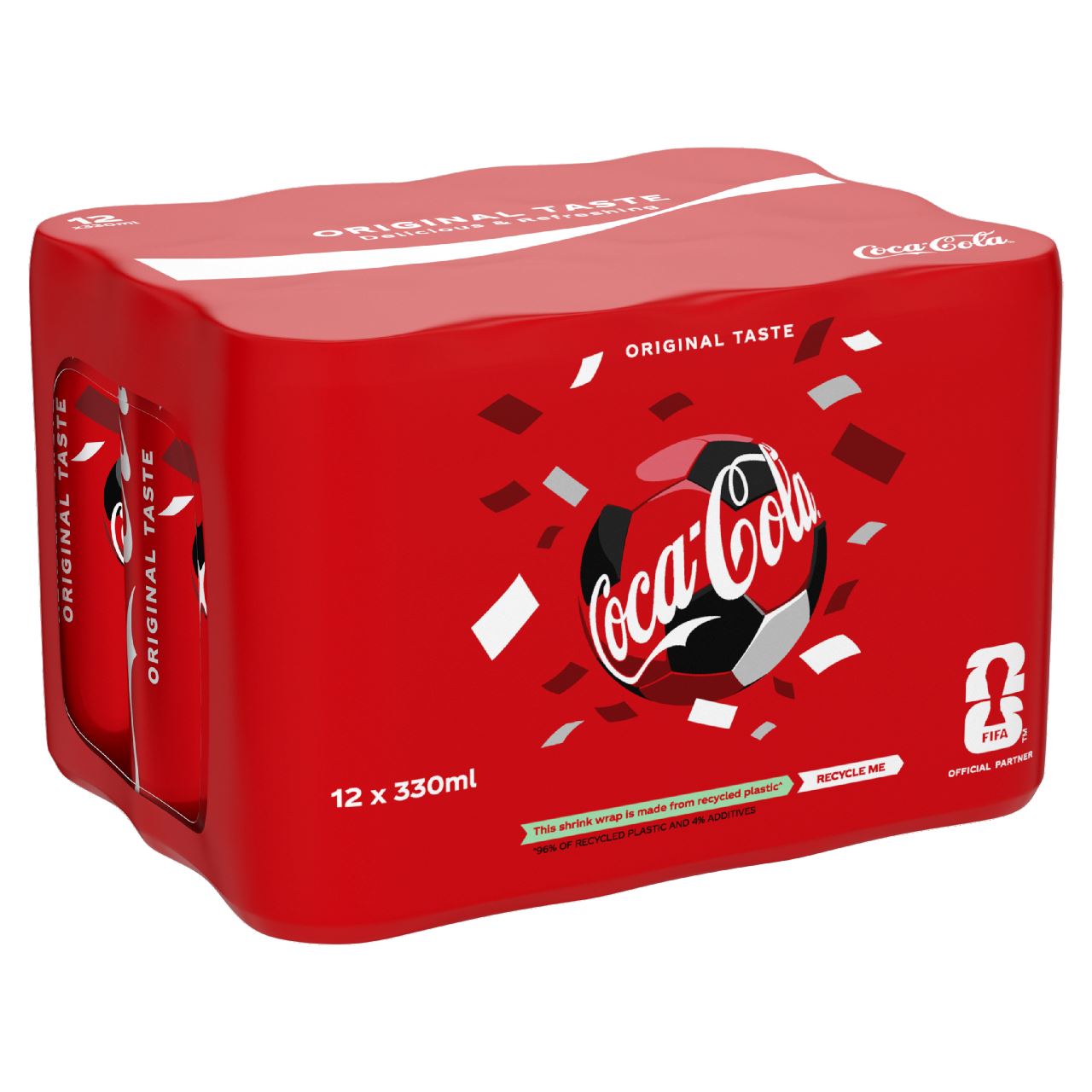 Coca-Cola ORIGINAL TASTE can 12 x 33 cl