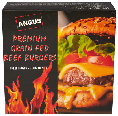Beef Grainfed Burgers frozen 12 x 125 g
