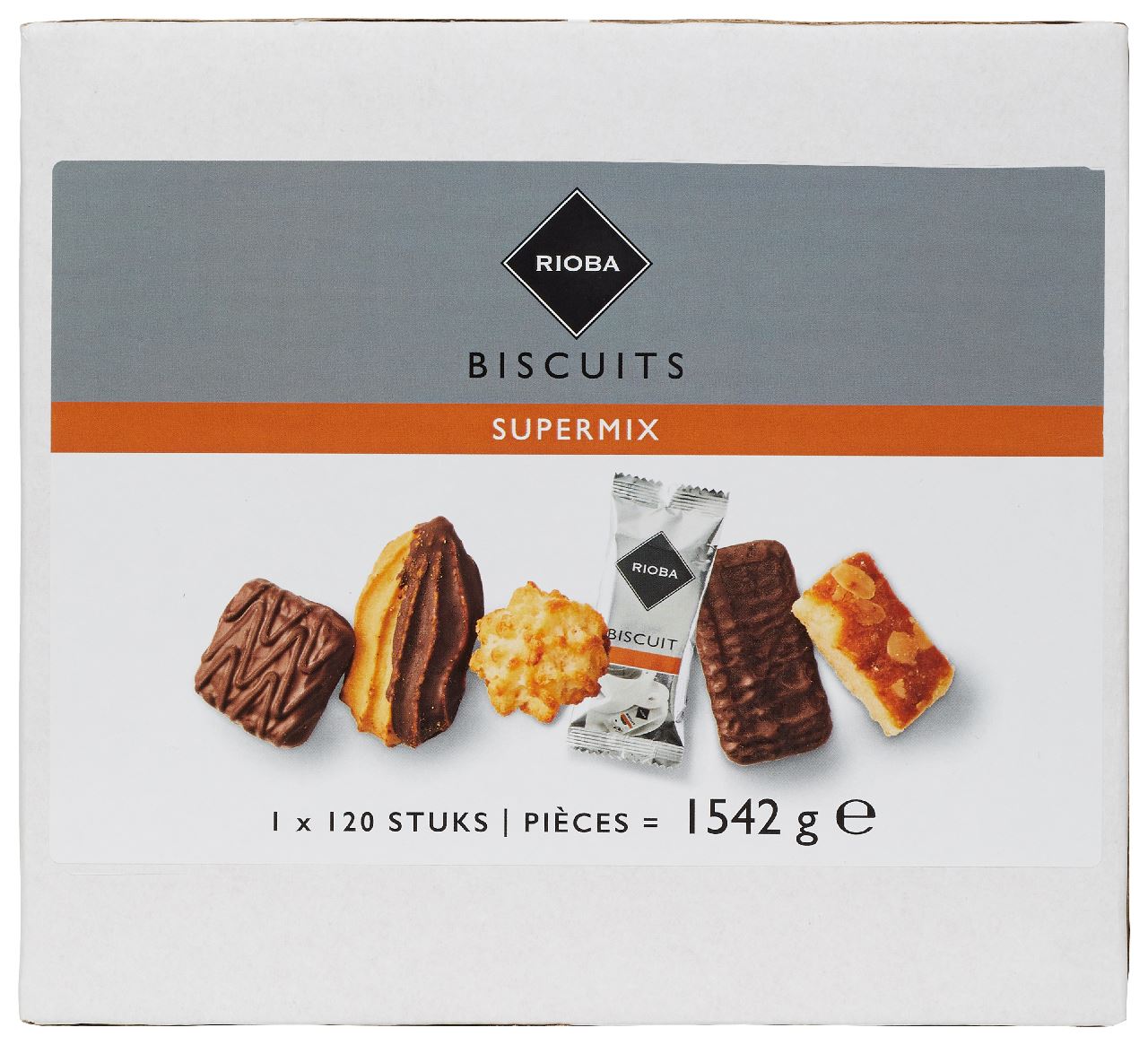 RIOBA Super cookie mix 120 pieces 1754 g