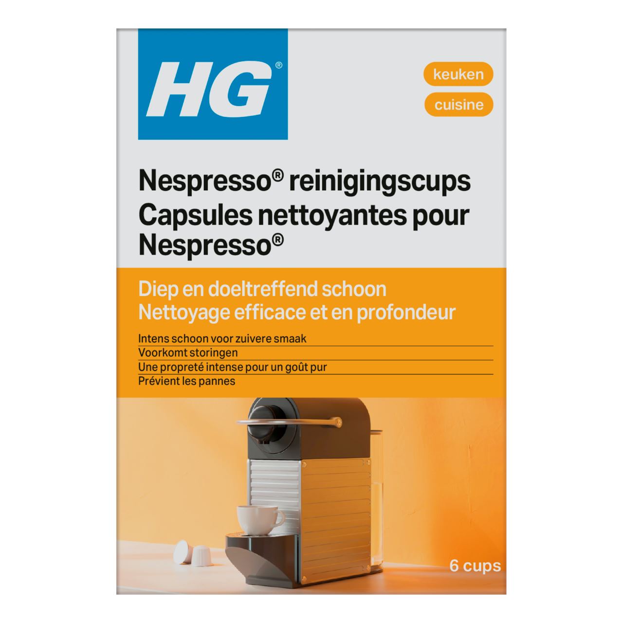 HG Nespresso Cleaning Cups 18 g