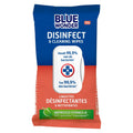 Blue Wonder Disinfect cleaning Wipes 72 pcs