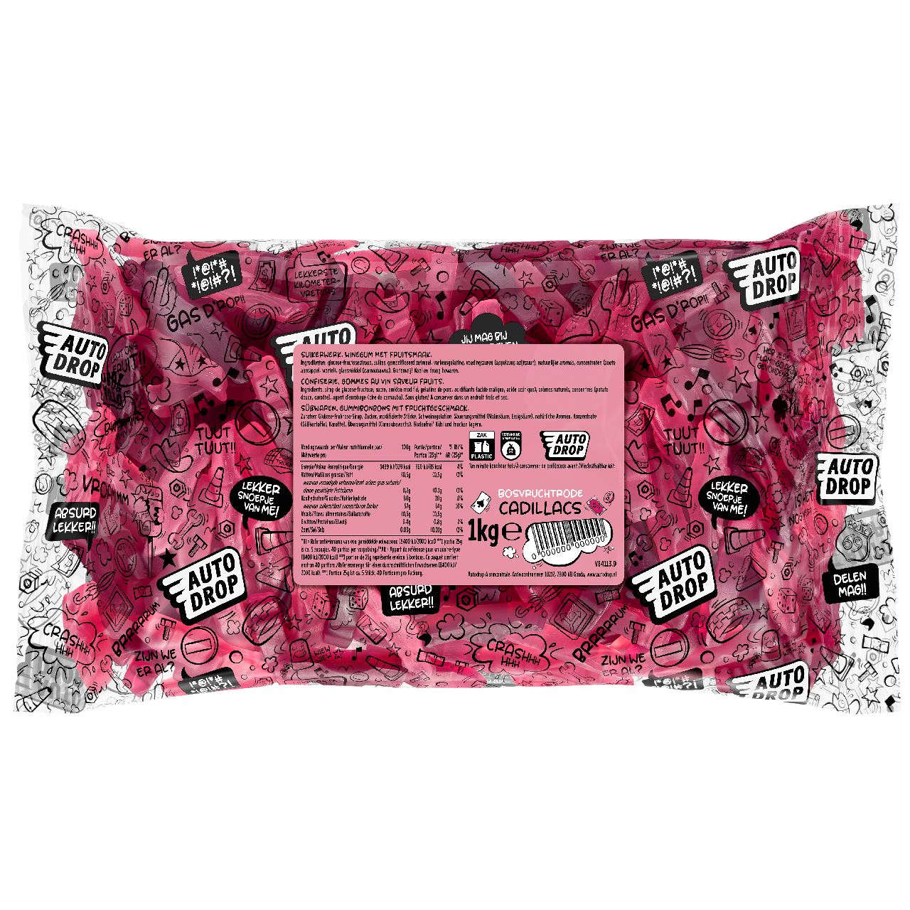 Autodrop Famous Forest Fruit Red Cadillacs Weight Good 1 kg