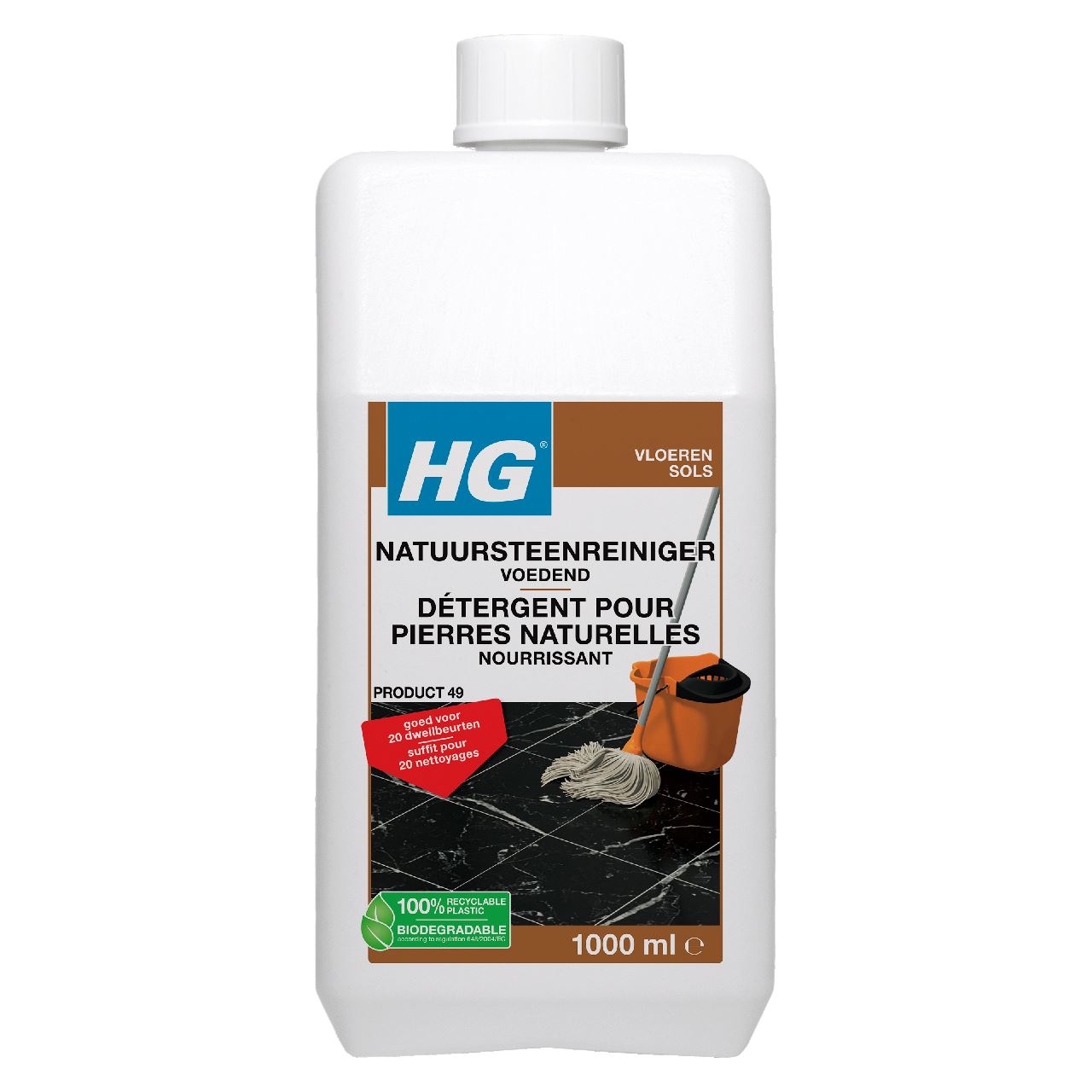 HG Natural Stone Cleaner Nourishing 1 l