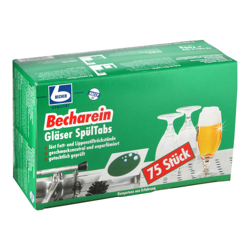 BECHER Glass Cleaner Tablets 75 pieces 750 g