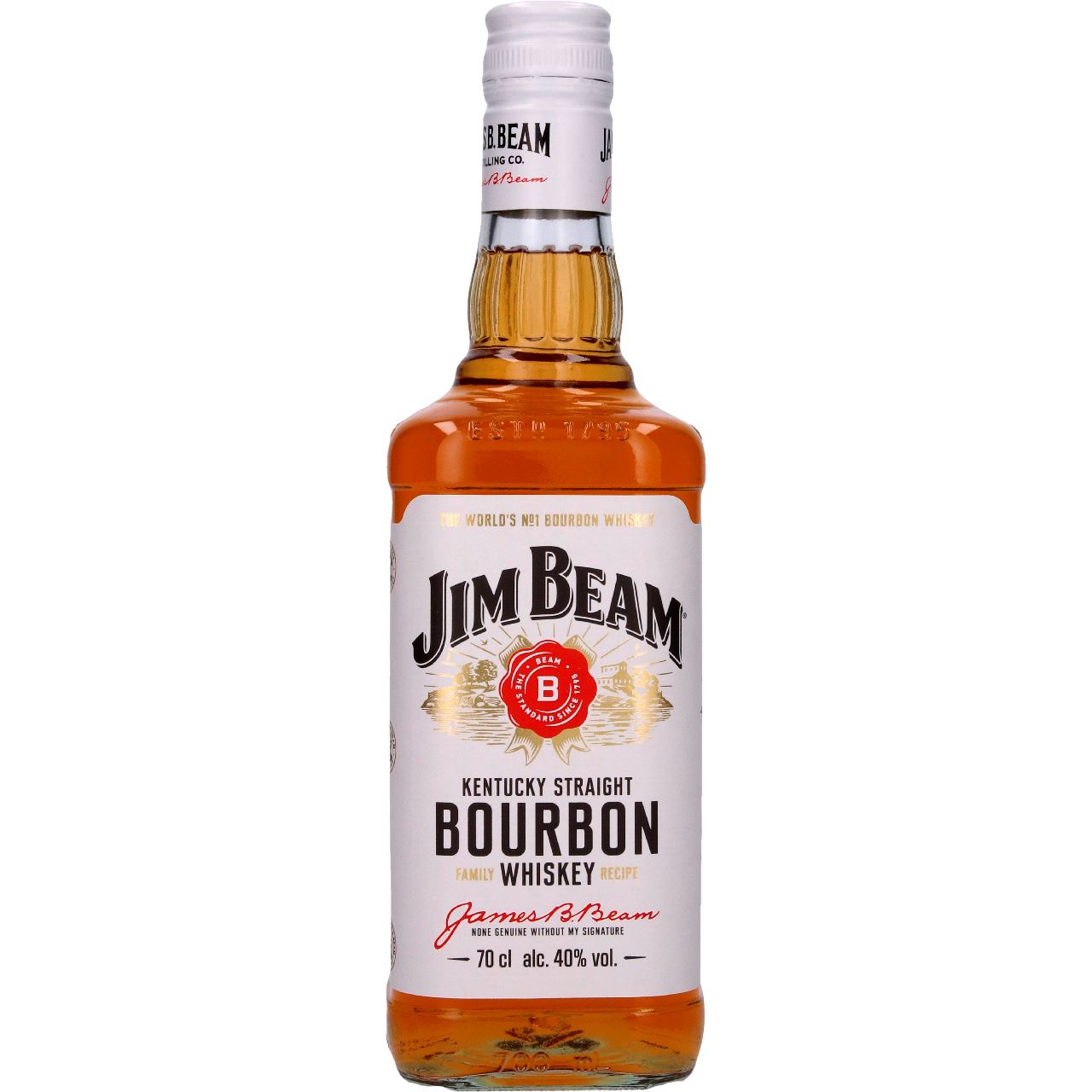 JIM BEAM White Bourbon 70 cl 40%