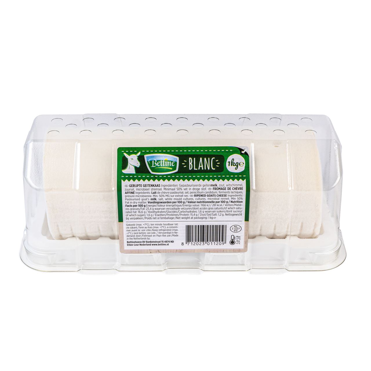 Bettine Goat Cheese Matured 1 kg