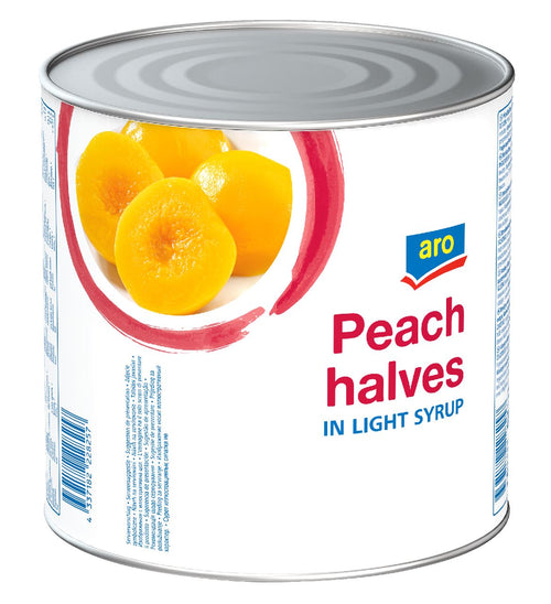 aro Half Peaches in light syrup 2.65 l