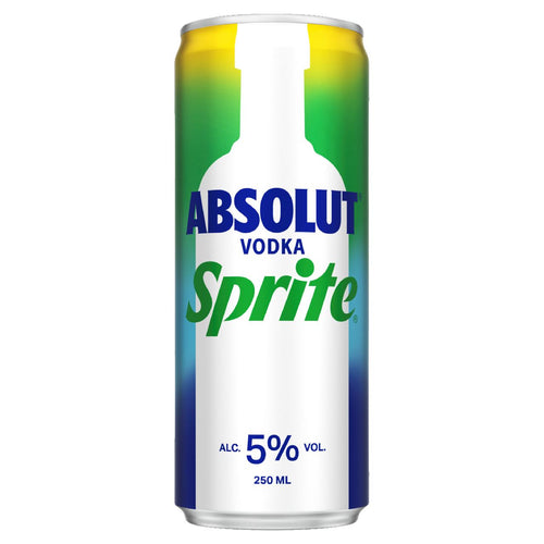 Absolut Vodka & Sprite 12 x 25 cl 5%