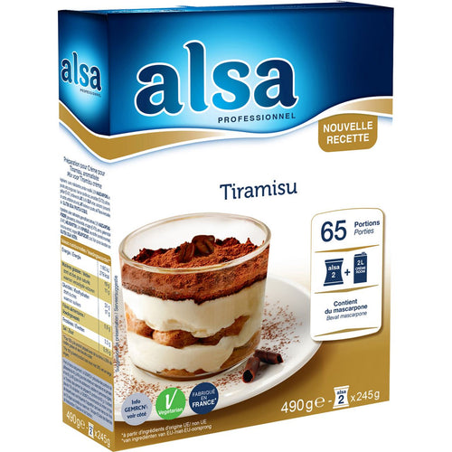 alsa Cream Tiramisu 490 g