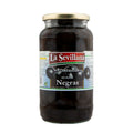 La Sevillana Black Olives without pits 935 ml