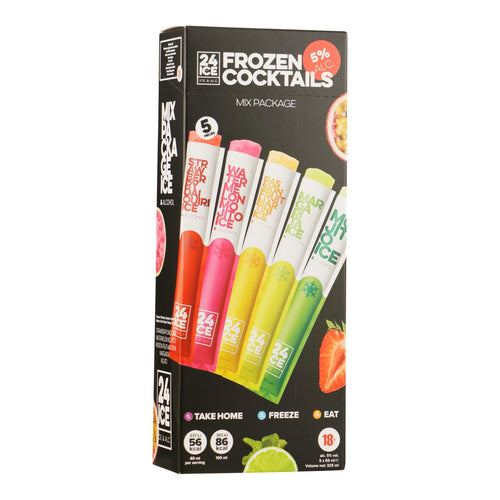 24 Ice Frozen Cocktail Mix 5 x 6.5 cl 5%