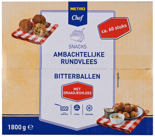 Artisan Pulled Meat Bitterballen 60 x 30 g