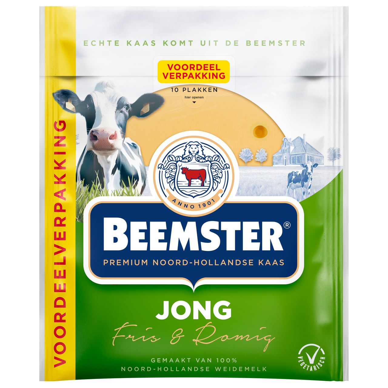 Beemster 48+ Value Pack Slices Young 250 g