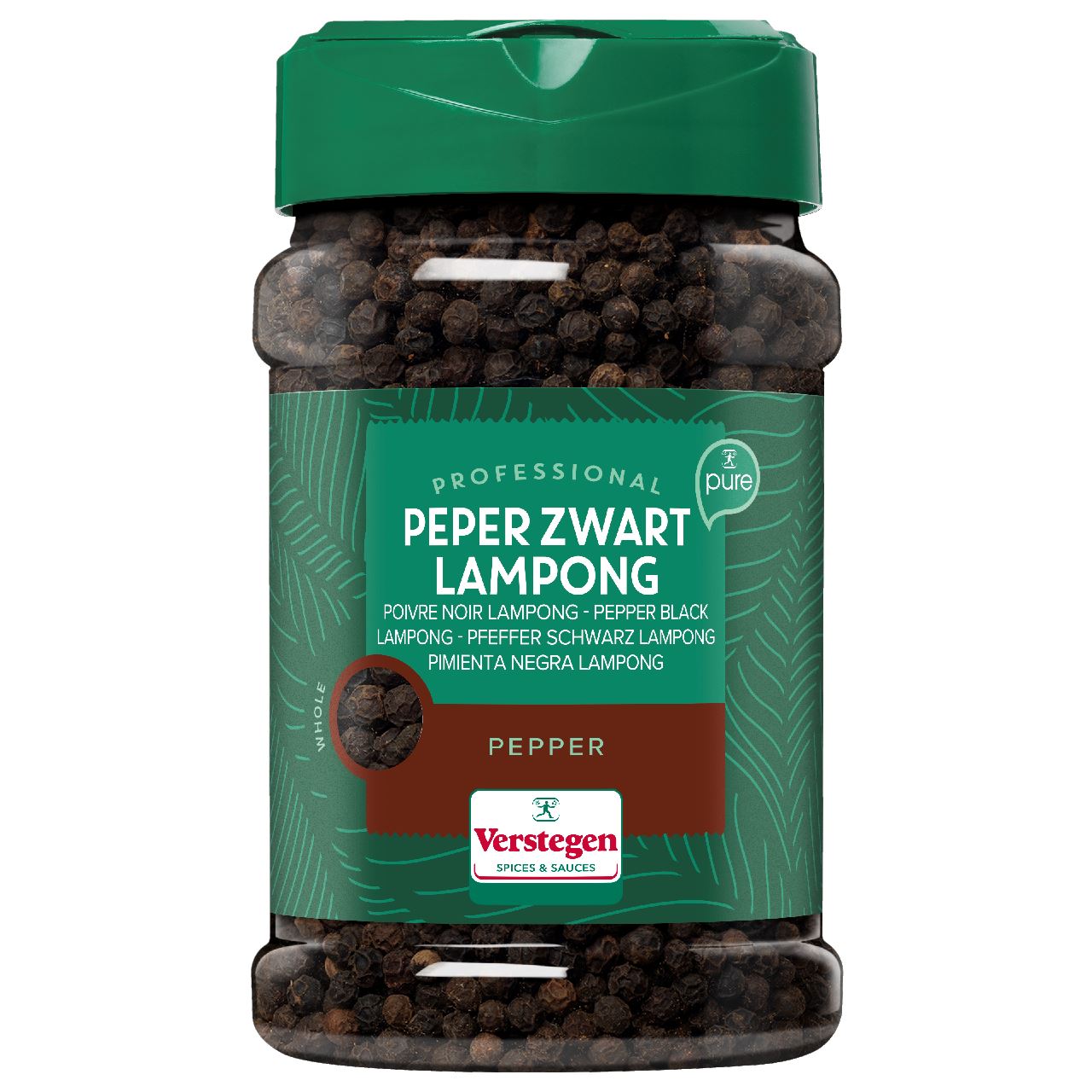 Verstegen Pepper Black Lampong 165 g