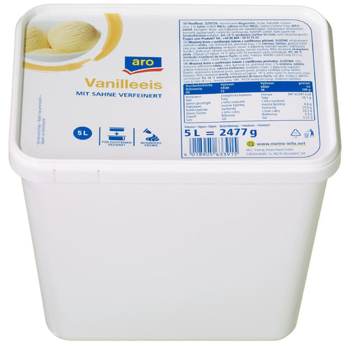 aro Ice cream Vanilla 5 l