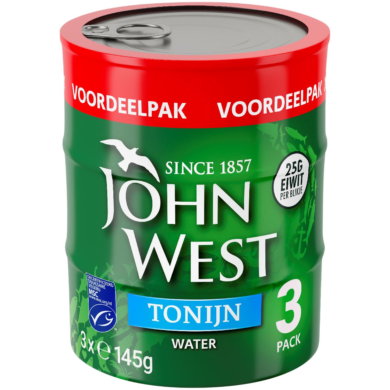 John West Tuna Pieces in Water 3 x 145 g