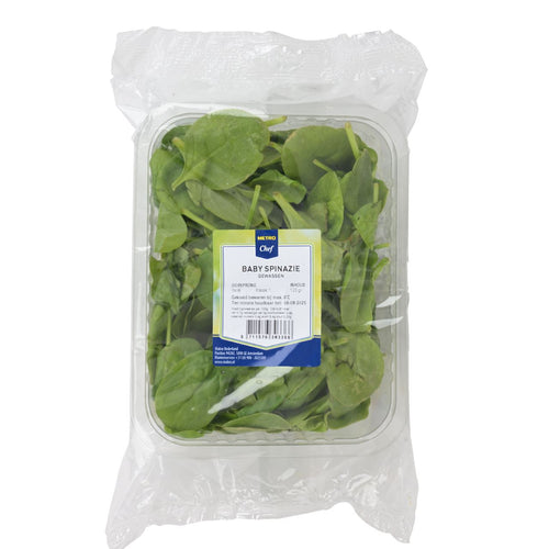  Baby Spinach Washed 125 g