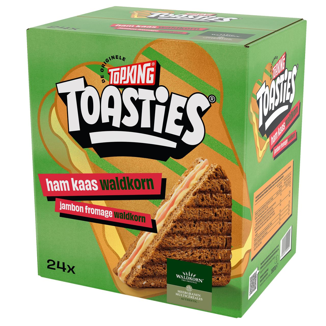 Topking Waldkorn Toasties 24 pieces 2.592 kg
