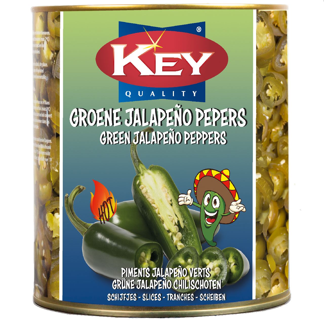 Key Green Jalapeño 2.9 kg