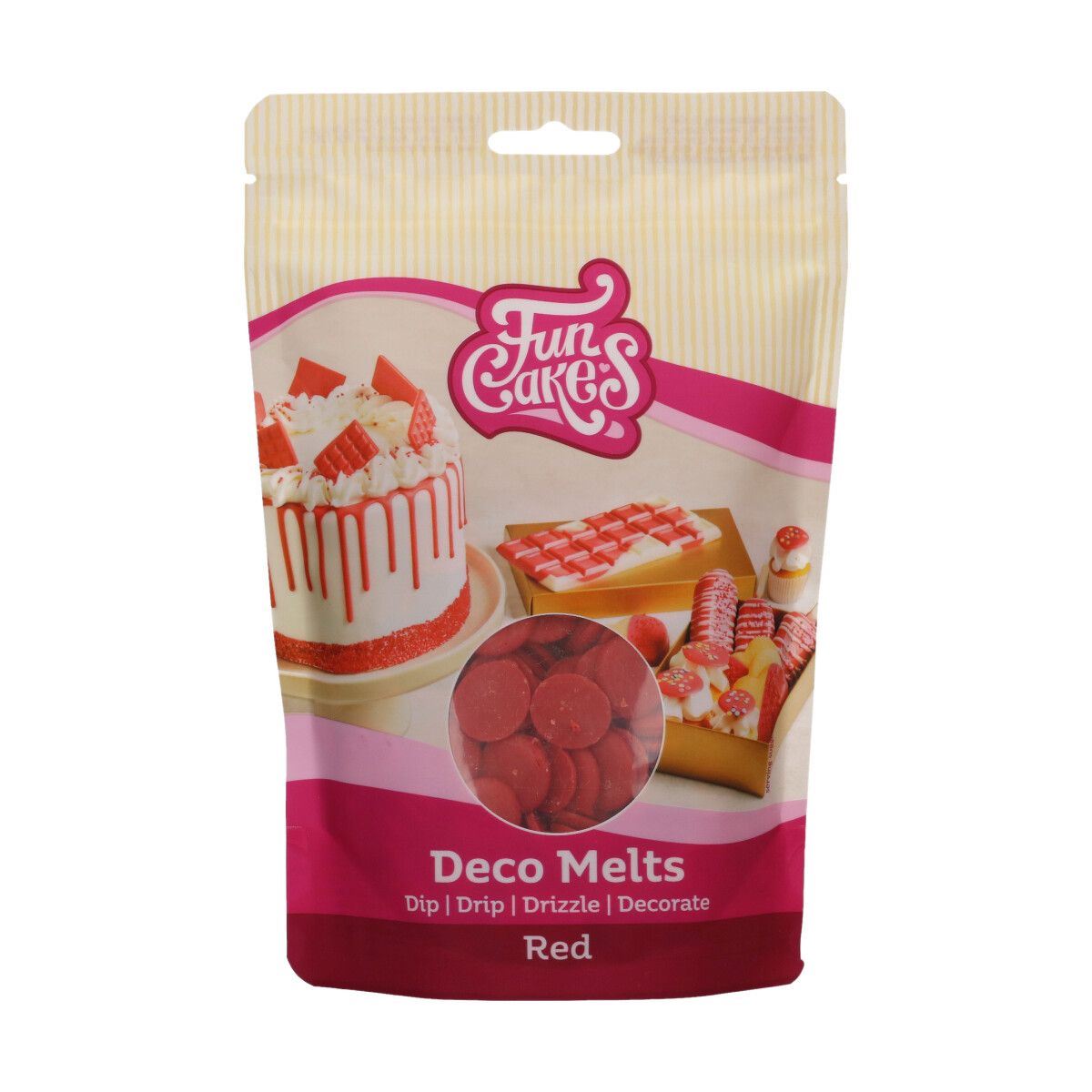 FunCakes Deco Melts Red 250 g
