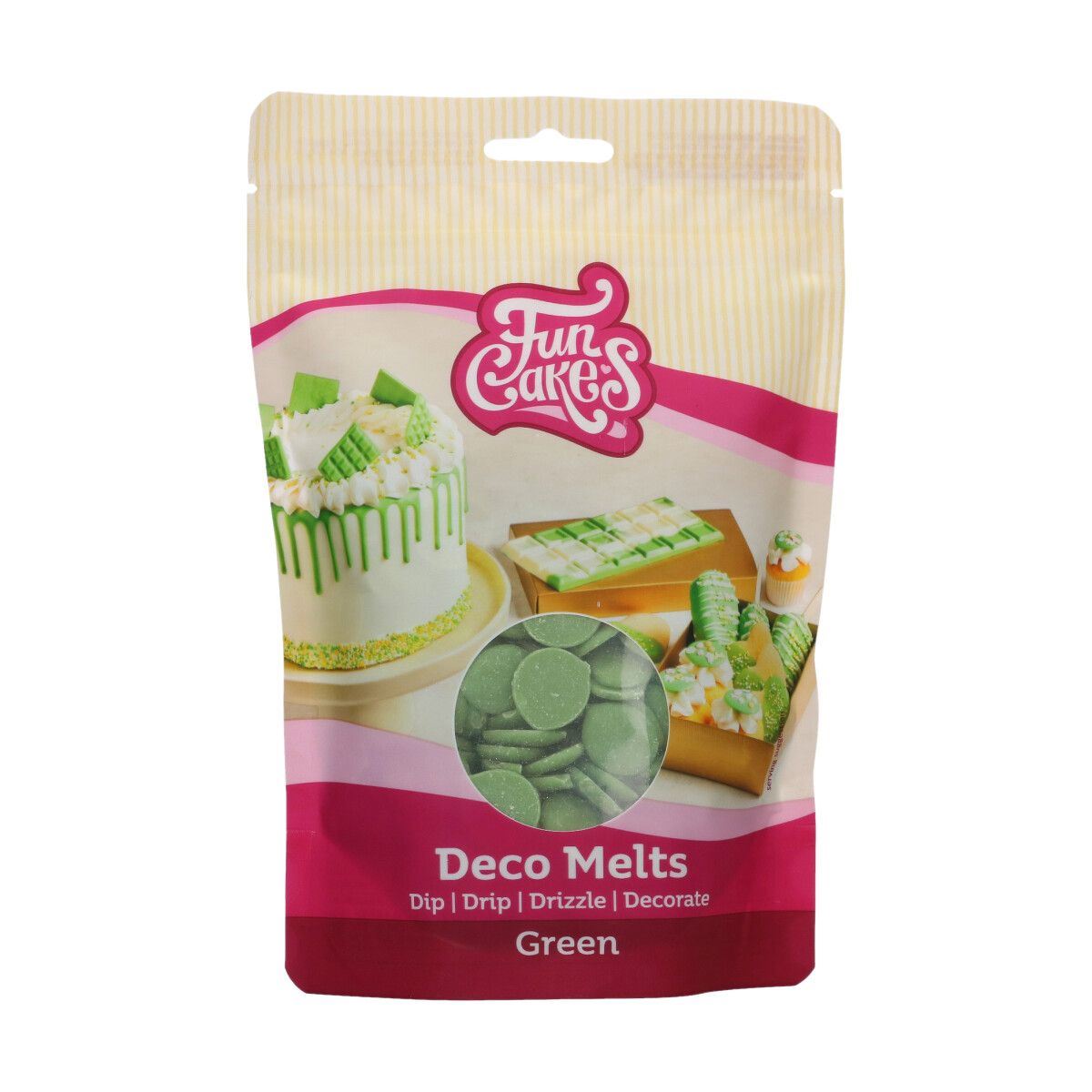 FunCakes Deco Melts Green 250 g