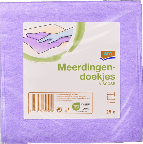 aro Household wipes pink 25 pieces