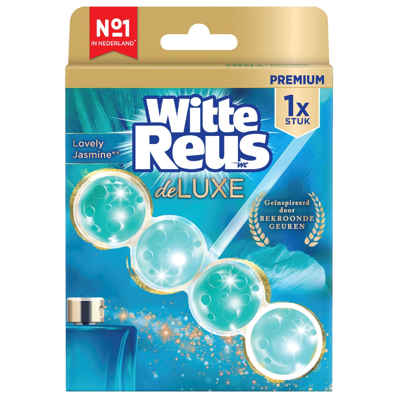 Witte Reus Toilet Block Deluxe Jasmine 50 g