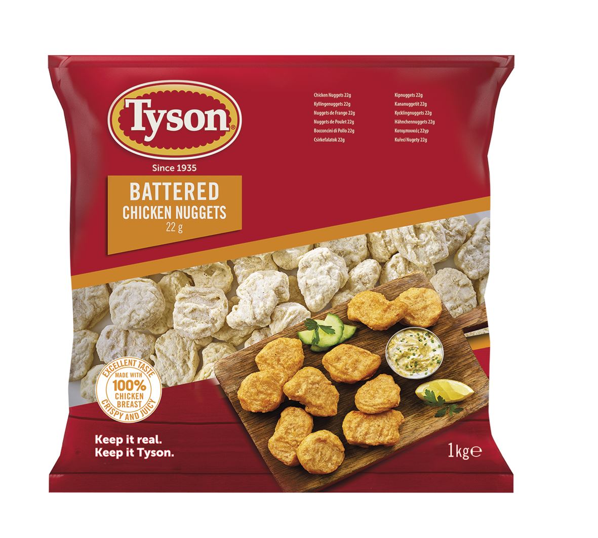 Tyson Chicken Nuggets 1 kg