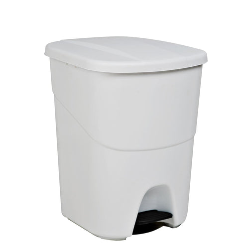 aro Pedal Bin White 40 l
