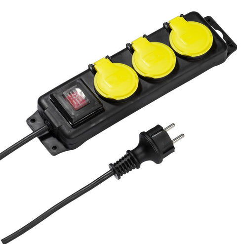 aro Outdoor 3-Way Socket with switch