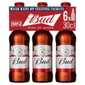 BUD Bottle 6 x 30 cl