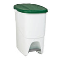 aro Pedal bin 25 l White/Green