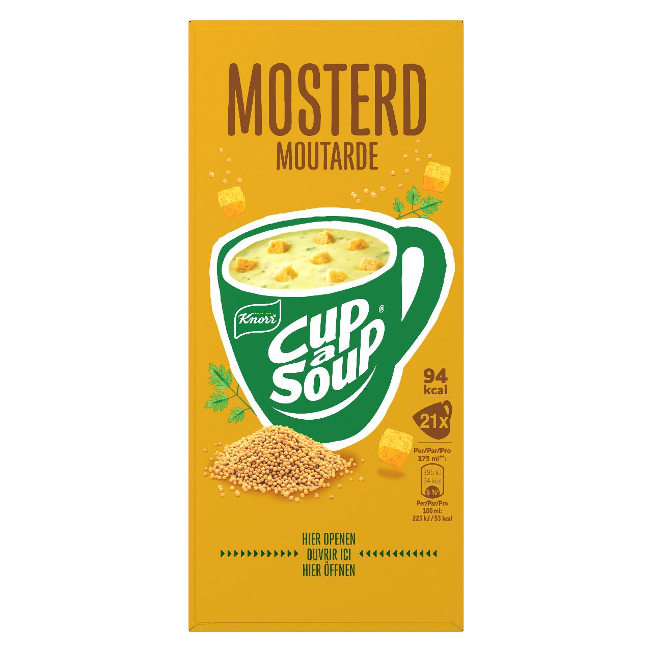 Knorr Cup-a-Soup Mustard 21 x 175 ml 420 g