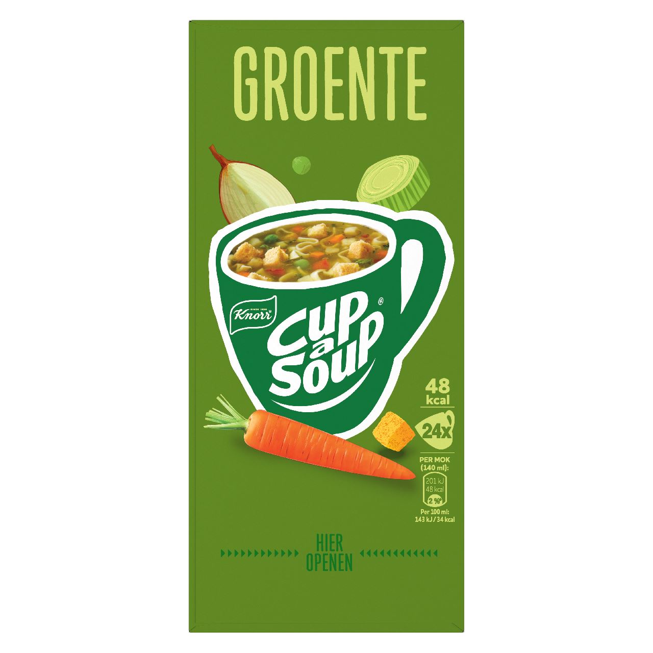 Knorr Cup-a-Soup Vegetable 24 Zk 307 g