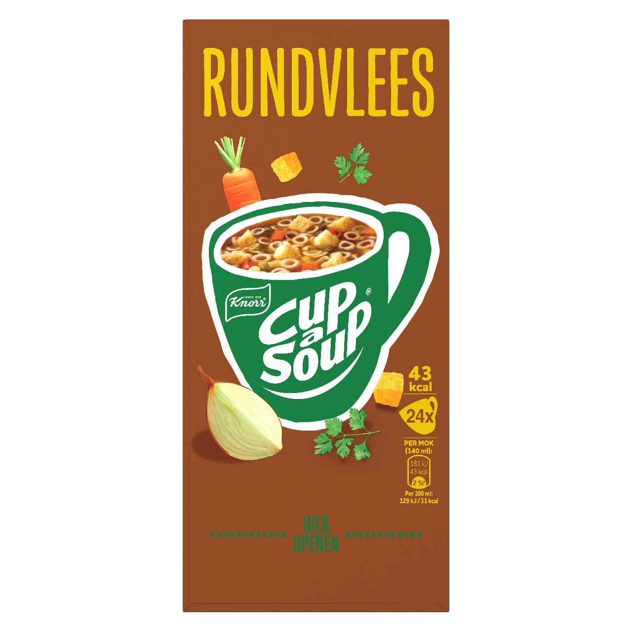 Knorr Cup-a-Soup Beef 24 Zk 288 g