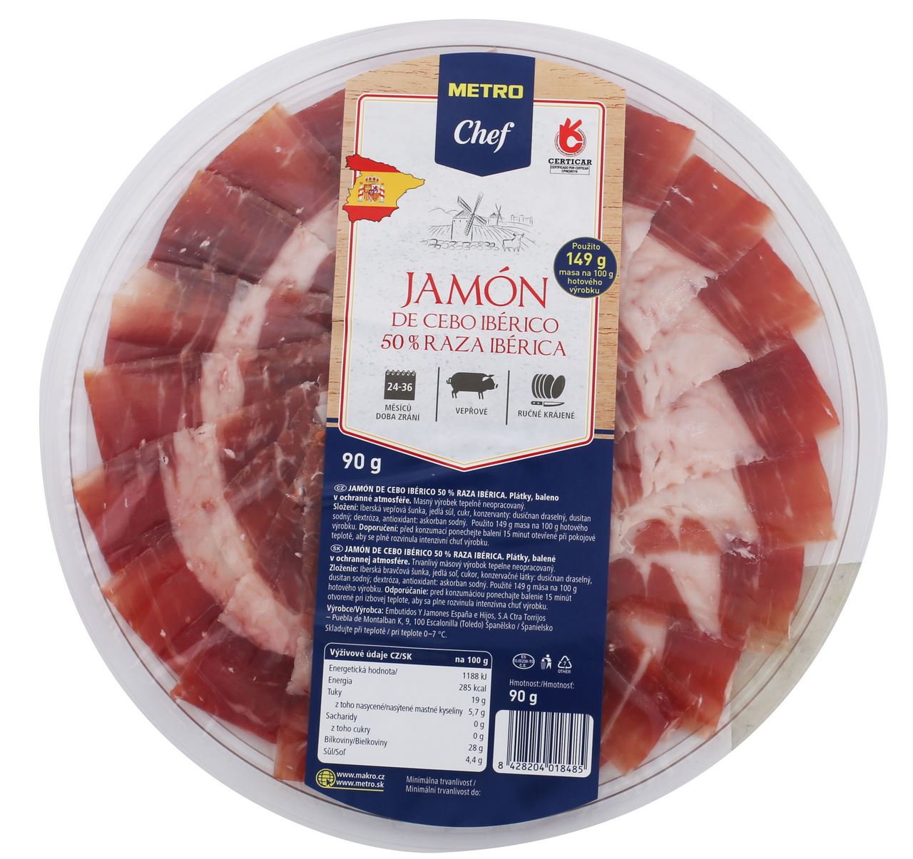 Iberico Cebo Jamon 90 g