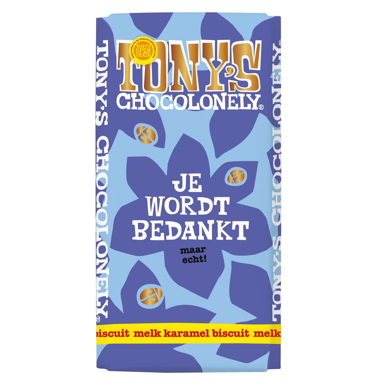Tony's Chocolonely Thanks Milk Caramel 180 g